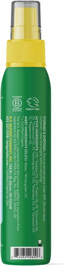 Badger Bug Spray, Family Friendly All Natural Mosquito Repellent w/Organic Essential Oils, Great Smelling Citronella Spray, Effective for 3 Hours, Deet-Free Vegan Insect Repellent, 4 fl oz, 2-Pack by TinyTreasures Baby Boutique