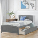 Platform Bed & Headboard, Footboard And Wood Slat Support by Unique Piece Furniture