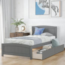 Platform Bed & Headboard, Footboard And Wood Slat Support by Unique Piece Furniture