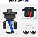 Water Pressure Booster Diaphragm Pump 110V AC for House,70PSI 5GPM Water Transfer Pump with Plug,On Demand 4-Chamber Self-Priming Water Pump with Filter for Bathroom Kitchen Irrigation Spray by GreenHaven Gardens