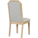 7-Piece Farmhouse Dining Set Classic Rustic Table and 6 high-back design Chairs for Dining Room, Kitchen (Natural Wood Wash)