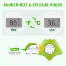 Baby Bath Thermometer, Digital Water Temperature Thermometer with 3 Color Backlit and Temperature Warning, Safety Bath Tube Thermometers Floating Toy for Infant, Toddler by TinyTreasures Baby Boutique