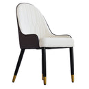 Modern Sponge-Filled Dining Chair, Solid Wood Metal Legs, Suitable For Restaurants, Living Rooms And Rooms (Set of 2) by HouseOfZazla