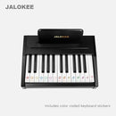 Kids Piano Keyboard, Digital Piano for Kids, Music Educational Instrument Toy, Wood Toy for 3+ Girls and Boys (Black, 25 Keys) by TinyTreasures Baby Boutique