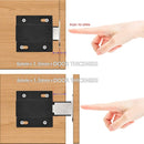 10 Pack Magnetic Push Latch Catch Push to Open Latch Pressure Touch Release Cabinet Catch for Doors Drawers Release Latch Kitchen Drawer Push Catch Pop Out Latch (Black) by TinyTreasures Baby Boutique