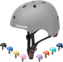 Kids Bike Helmet,Toddler Skateboard Helmets for Ages 2-3-5-8-14 Years Boys Girls，Adjustable Multi-Sport Bicycle Skateboarding Football Roller Skating Scooter Rollerblade Balance Bike Helmet by TinyTreasures Baby Boutique