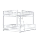 Bunk Bed With Ladder And Safety Guardrails by HouseOfZazla
