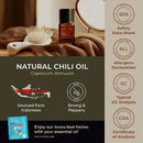 Gya Labs Chili Essential Oil for Hair Healthy - 0.34 Fl Oz - 100% Pure Natural Chili Oil for Skin, Diffusers, Candle Making Scent by CozyNest Decor