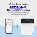 HubiBaby 4-in-1 UVC Cleaner and Dryer for Baby Bottles XL Large Inner Capacity Multifunctional Smart Control with Bluetooth APP by TinyTreasures Baby Boutique