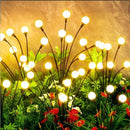 Solar Lights Outdoor Waterproof, 8 Packs 64LED, Solar Garden Lights, Patio Lights, Garden Decor, Patio Decor, Firefly Lights Solar Outdoor, Unique Gifts for Women, Gifts for Grandma by GreenHaven Gardens
