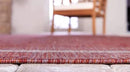 Unique Loom Outdoor Border Collection Area Rug - Soft Border (4' 1" x 6' 1" Rectangle, Rust Red/ Ivory) by GreenHaven Gardens