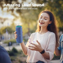 RIENOK Portable Bluetooth Speaker 30W Dual Pairing True Wireless Stereo HD Sound IPX7 Waterproof Outdoor Sport Shower Wireless Speaker Bluetooth 5.3 for Home Party by TinyTreasures Baby Boutique