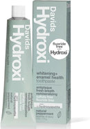 Davids Hydroxi Fluoride Free Nano Hydroxyapatite Whitening + Enamel Health Toothpaste, Antiplaque, Fresh Breath, Remineralizing, SLS Free, Natural Peppermint, 4 oz, Made in USA by CozyNest Decor