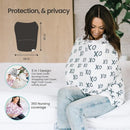 Copper Pearl Multi-Use Cover: Car Seat Covers, Nursing Cover, and Stroller Cover for Sun - Stretchy Fabric, All-Season Use, Stylish Designs, Easy Access for Moms - Rad by TinyTreasures Baby Boutique