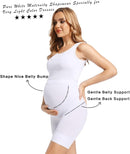 Seamless Maternity Shapewear, Prevent Thigh Chaffing, Pregnancy Belly Support, S-5XL by TinyTreasures Baby Boutique