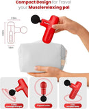 Super Mini Massage Gun, Deep Tissue Massager, Compact Travel Massage Gun, Full Body Recovery and Relief for Outdoors, USB Charging,5 Speeds, 2025 Gifts for Man&Women by CozyNest Decor
