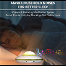 FamiSym White Noise Machine for Kids, Sound Machine Baby with 7 Starry Ambient Night Light, 28 Soothing Sounds Sleep Noise Machine Maker Ideal Gifts for Kids Adults Bedside Travel Nursery by TinyTreasures Baby Boutique
