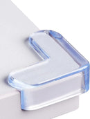 24 Pack Corner Protector for Baby: Baby Proofing Safety Corner Clear Furniture Tablet Corner Protection| Protectors Guards, Baby Proof Bumper & Cushion to Cover Sharp Furniture & Table Edges(L Shape) by TinyTreasures Baby Boutique