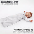 Mama Cheetah Baby Sleep Sack 0.5 TOG, Organic Cotton Baby Wearable Blanket with Two-Way Zipper, Swaddle Transition Baby Sleeping Bag for Newborn Infant Toddler Boy Girl, 6-12 Months by TinyTreasures Baby Boutique