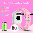 Kids Wach for Girls Boys 6-15 Year Old - Smart Watch for Kids 1.8" Fitness Tracker,No Phone Needed,Pedometer Sleep Monitor Heart Rate Waterproof,Puzzle Game for Girls Boys Teens Birthday Gift (Pink) by TinyTreasures Baby Boutique