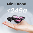 Holy Stone HS210 Mini Drone for Kids 8-12 and Beginners, RC Nano Quadcopter Indoor Drone with Circle Fly, Auto Hovering, 3D Flip, and Headless Mode, Great Gift Toy for Boys and Girls, Pink by TinyTreasures Baby Boutique