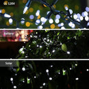 Brizled 4 Pack LED Christmas Lights, 33ft 100 LED Christmas String Lights, 120V UL Certified Connectable Xmas Tree Light Mini White Xmas Light for Home Tree Patio Indoor Outdoor Decoration, Cool White by TinyTreasures Baby Boutique