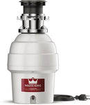 Waste King Batch Feed Garbage Disposal for Kitchen Sink with Power Cord, L-5000TC by CozyNest Decor