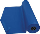 Colorations Arts and Crafts Paper Roll - 36" x 1000', Royal Blue, Dual Surface, Markers, Finger Paints, Painting, Watercolors, Acrylic Paints, Wall Art, Bulletin Board Paper, Kids Crafts (Item