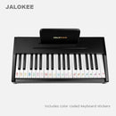 Kids Piano Keyboard, Digital Piano for Kids, Music Educational Instrument Toy, Wood Toy for 3+ Girls and Boys (Black, 37 Keys) by TinyTreasures Baby Boutique