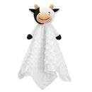 Pro Goleem Cow Security Blanket Soft Loveys for Babies for Boys and Girls Newborn Lovie Infant Blankie Cow Baby Stuff Baby Snuggle Toy Stuffed Animal Baby Gifts 16 Inch by TinyTreasures Baby Boutique