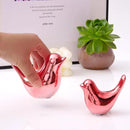 Notakia Small Birds Statues Pink Home Decor Modern Style Decorative Ornaments for Living Room, Bedroom, Office Desktop, Cabinets (2Pcs Pink Birds) by CozyNest Decor