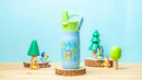 Zak Designs Harmony Bluey Kid Water Bottle for Travel or At Home, 14oz Recycled Stainless Steel is Leak-Proof When Closed and Vacuum Insulated (Bluey, Bingo, Muffin) by TinyTreasures Baby Boutique