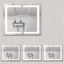 Medicine Cabinet With LED Vanity Mirror, Anti-Fog, Waterproof, Dimmable With Touch Switch by Unique Piece Furniture