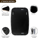 ANDY STAR Oval Mirrors for Bathroom, 20x30’’ Black Bathroom Vanity Mirror with Metal Frame, Black Oblong Bathroom Mirror for Over Sink, Modern Anti Rust Wall Mounted by CozyNest Decor