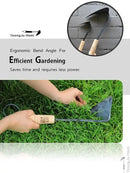 Original Hand Hoe with Hanging Loop & Mini Homi Made by Korean Master Blacksmith Seok NOH-KI (Standard Plus Mini) by GreenHaven Gardens