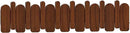 Wall Mounted Piano Key Hanger | Flip Style Hook | Entrance Wall Art Hook, Made of Oak Wood (3 Times Painted, 4 Times Polished) (Arc Walnut, 8Hooks)