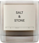 SALT & STONE Scented Candle for Women & Men | Hand-Poured, Aromatic & Fragrant | Coconut & Soy Blend Wax | 100% Cotton Wick | Long-Lasting 50 Hour Burn Time (8.5 oz) (Fig & Violet) by CozyNest Decor