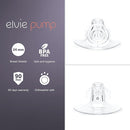 Elvie Pump Breast Shield - 24mm | 2 Pack Nipple Shield Flange for Pumping Breast Milk | Breast Feeding Essentials for Electric Breast Pumps | BPA Free Breast Shells | Breast Pump Bra Compatible by TinyTreasures Baby Boutique