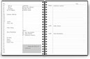 Undated Daily Planner - Undated Planner with Hourly Schedules, Action Items and Follow-up, A4 Daily Organizer Notebook to Increase Productivity, Appointment Book for Time Management, 8.5 × 11 Inch by TinyTreasures Baby Boutique