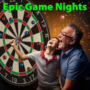 Funwares 36" Giant Dart Board for Adults and Kids, 25% Larger Than The Competition for Ultimate Indoor Fun and Outdoor Fun, Party Game for Families, Games for Kids 8-12, and Dart Game for Adults by TinyTreasures Baby Boutique