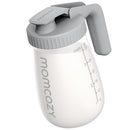 Momcozy Breast Milk Pitcher, Resistant to Heat and Cold Abrupt Temp Swings, No Leak Glass Breast Milk Fridge Storage Container with Wide Mouth, Fast Baby Formula Maker, Breastfeeding Essentials, Grey by TinyTreasures Baby Boutique