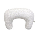 Boppy Nursing Pillow - Ergonomic Bottle & Breastfeeding Pillow with High, Firm, Large Area, Water-Repellent Cushion with Washable Cover; Baby Safety Alliance Verified - Cream Retro Squiggles by TinyTreasures Baby Boutique