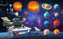 Solar System Building Sets with Light - Rotatable Space Exploration Building Toys with 9 Planets & Rocket Sets Science Astronomy Educational Gifts for Boys Girls Age 6+ Years Old Kids(775 PCS) by TinyTreasures Baby Boutique