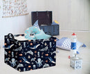 HIYAGON Rectangular Ocean Basket Kids Baby Storage Bin Toy Organizer Box for Boys Under the Sea Nursery Decor(Ocean) by TinyTreasures Baby Boutique