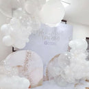 RUBFAC 129pcs Clear Balloons Different Sizes 18 12 10 5 Inches for Garland Arch, Transparent Balloon for Birthday Baby Shower Wedding Party Decoration by TinyTreasures Baby Boutique