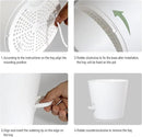 Self Watering Pots for Indoor Plants,12 inch Planters with Drainage Holes Plastic Flower Pots with Deep Reservoir, White by CozyNest Decor