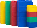 Big Blocks for Kids Ages 4-8, Indoor & Outdoor Blocks for Kids Jumbo Games, Large Building Blocks (24 PC) Beginner Set by TinyTreasures Baby Boutique