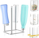 Water Bottle Drying Rack Reusable Bottle Rack Dryer Kitchen Stand Holder Stainless Steels Countertop Baby Bottle Drying Rack Water Cup Drying Rack for Plastic Bags, Bottles and Cups Silver by TinyTreasures Baby Boutique