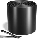 Worth Galvanized Steel Landscape Edging 10" x25' Metal Garden Edging Roll Flexible Bender Border with 8Pcs Stakes for Lawn, Flower Bed Edges, Black by GreenHaven Gardens