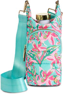 WanderFull® Original HydroBag® Collection, Water Bottle Holder w/Strap & Phone Pocket, Hands-Free Crossbody Water Bottle Bag by TinyTreasures Baby Boutique